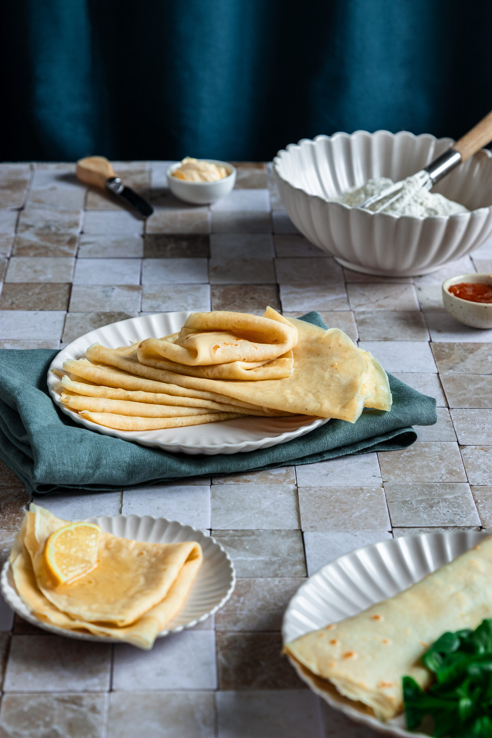 Crêpes végétales