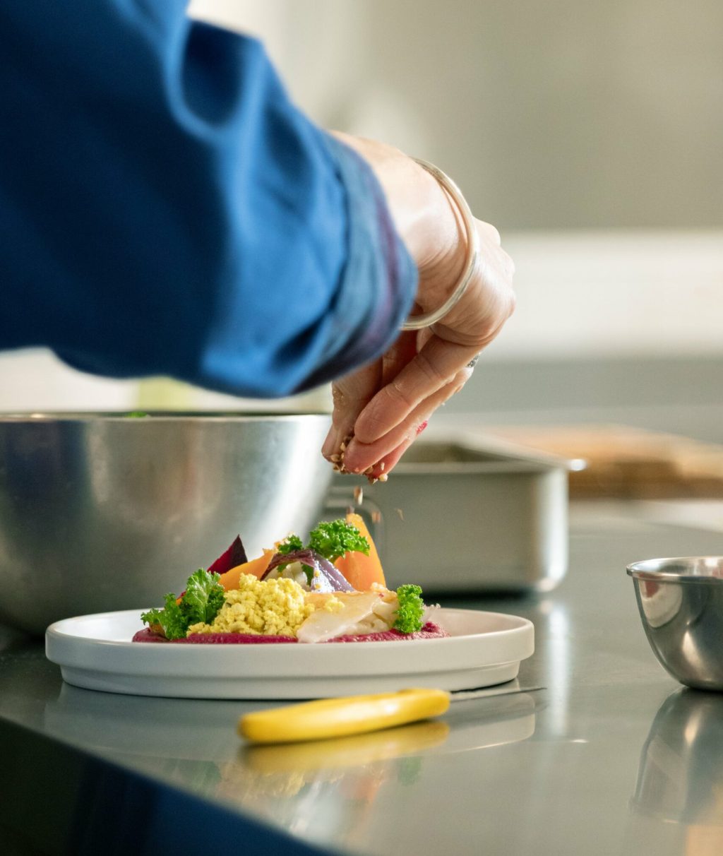 Dressage assiette de saison